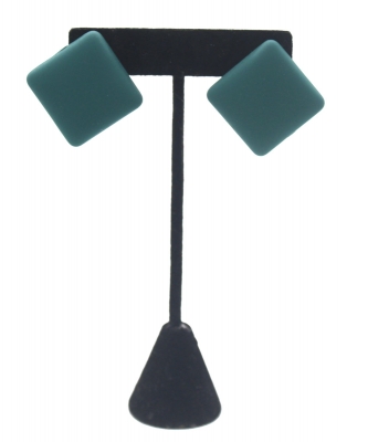 X-Large Rhombus Stud Earrings ES700120 EMERALD